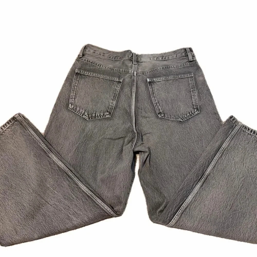 H-m Men's Grey and Brown Jeans